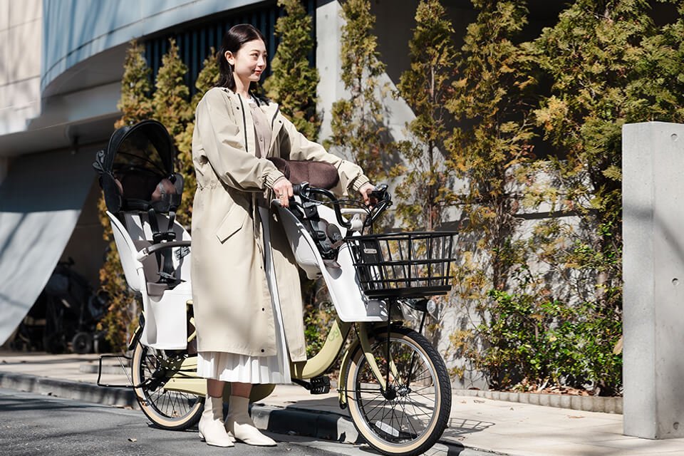 こんなの欲しかった！自転車通勤から街歩きまで大活躍。家族の