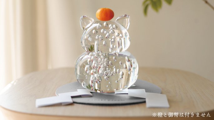 200万円突破】にゃんと癒される猫のカタチの『ねこの鏡餅』〜円満な年重ね・家庭と夫婦円満を込めて〜｜Creema SPRINGS