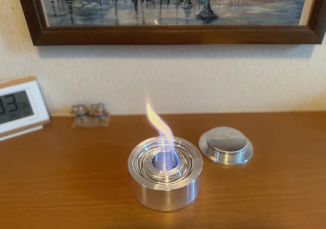 シルバー 丸型アロマポット 気泡付き シルバー 丸型アロマポット 気泡付き シルバー 丸型アロマポット