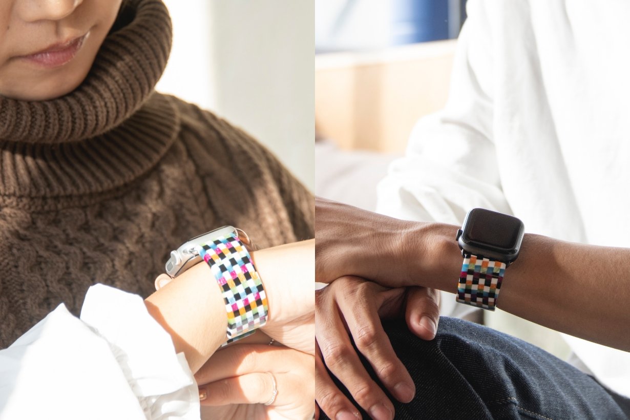 Apple Watch専用　エアーバングル　鯖江 鯖江の眼鏡づくりの技から生まれた、革新的なApple Watch専用