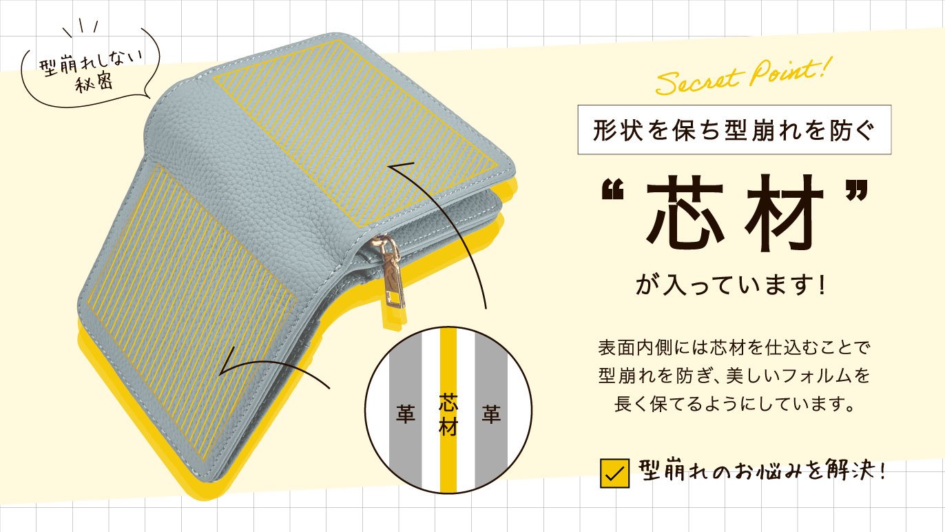 二つ折 、Kai様 珠玉の本革 型崩れ知らずの二つ折り財布 美しく使いやすい