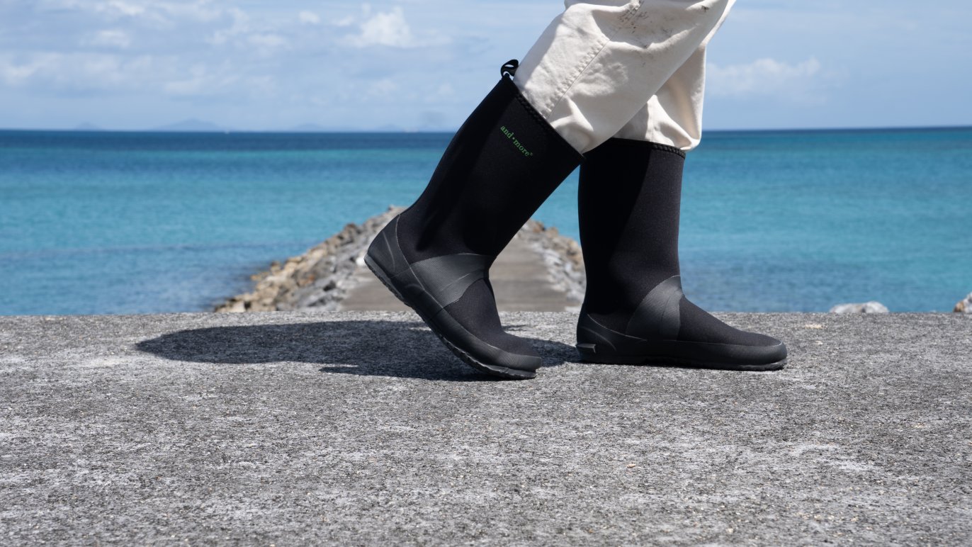 豪雨対策に】長靴ではない進化系 防水ブーツ ！ランダイバー ロング  