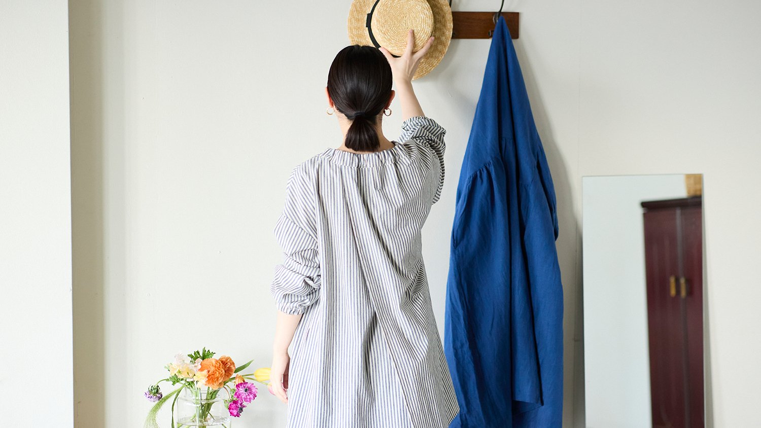 毎日着たい大人のスモック 
