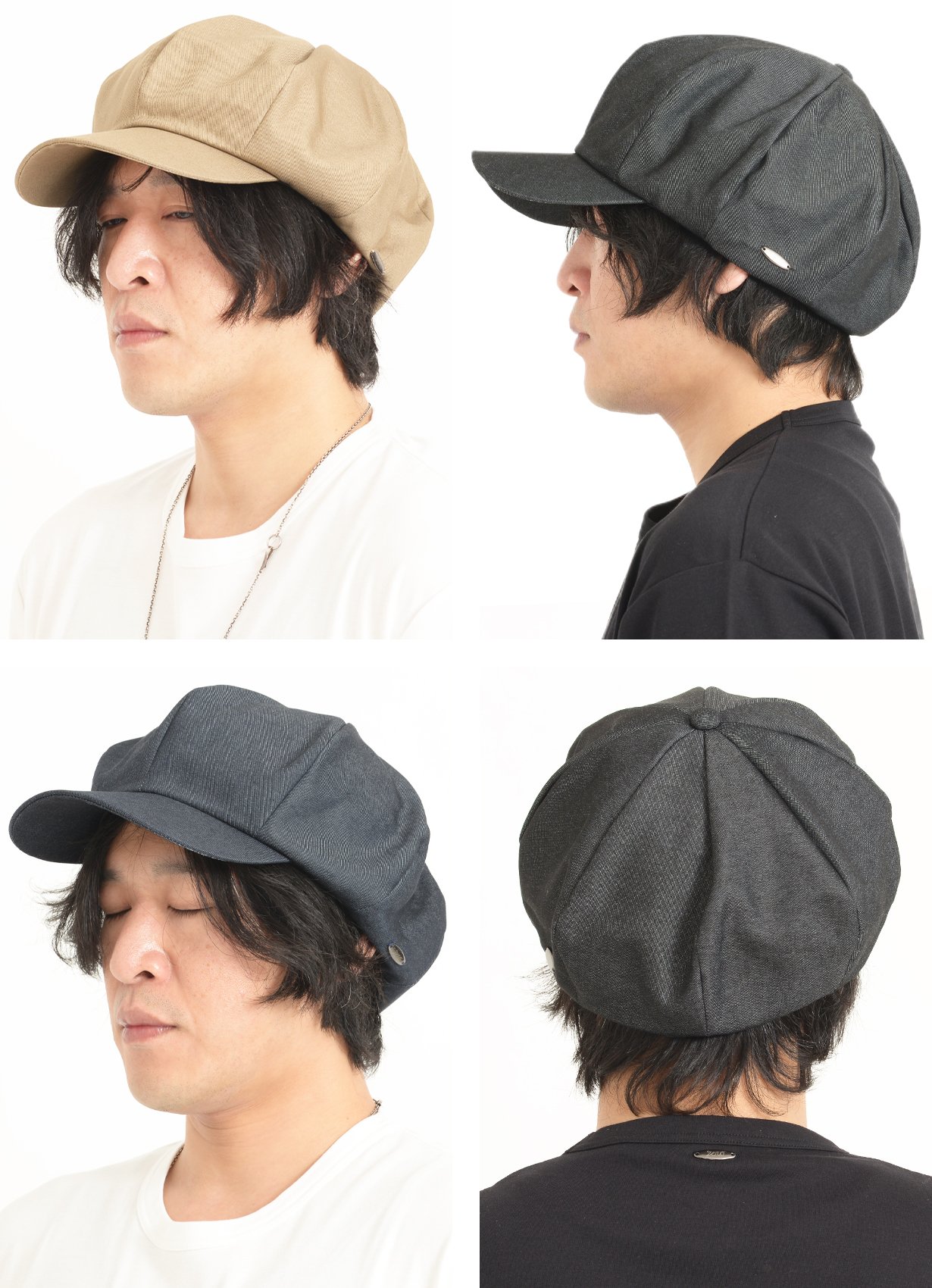 撥水×遮光一級・UVカット×吸水速乾【超機能】全天候型デニムビッグ