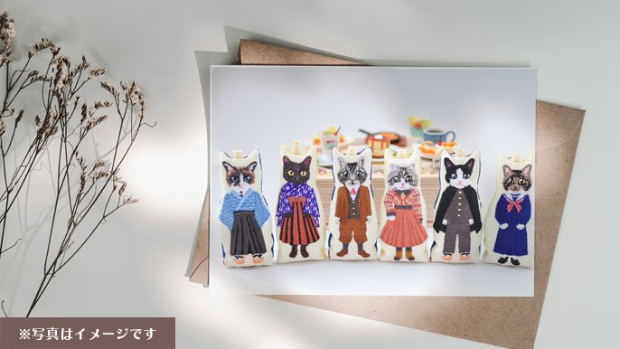 刺繍の猫たちが勢揃いする個展を開きたい♪うちの子オーダーできる刺繍