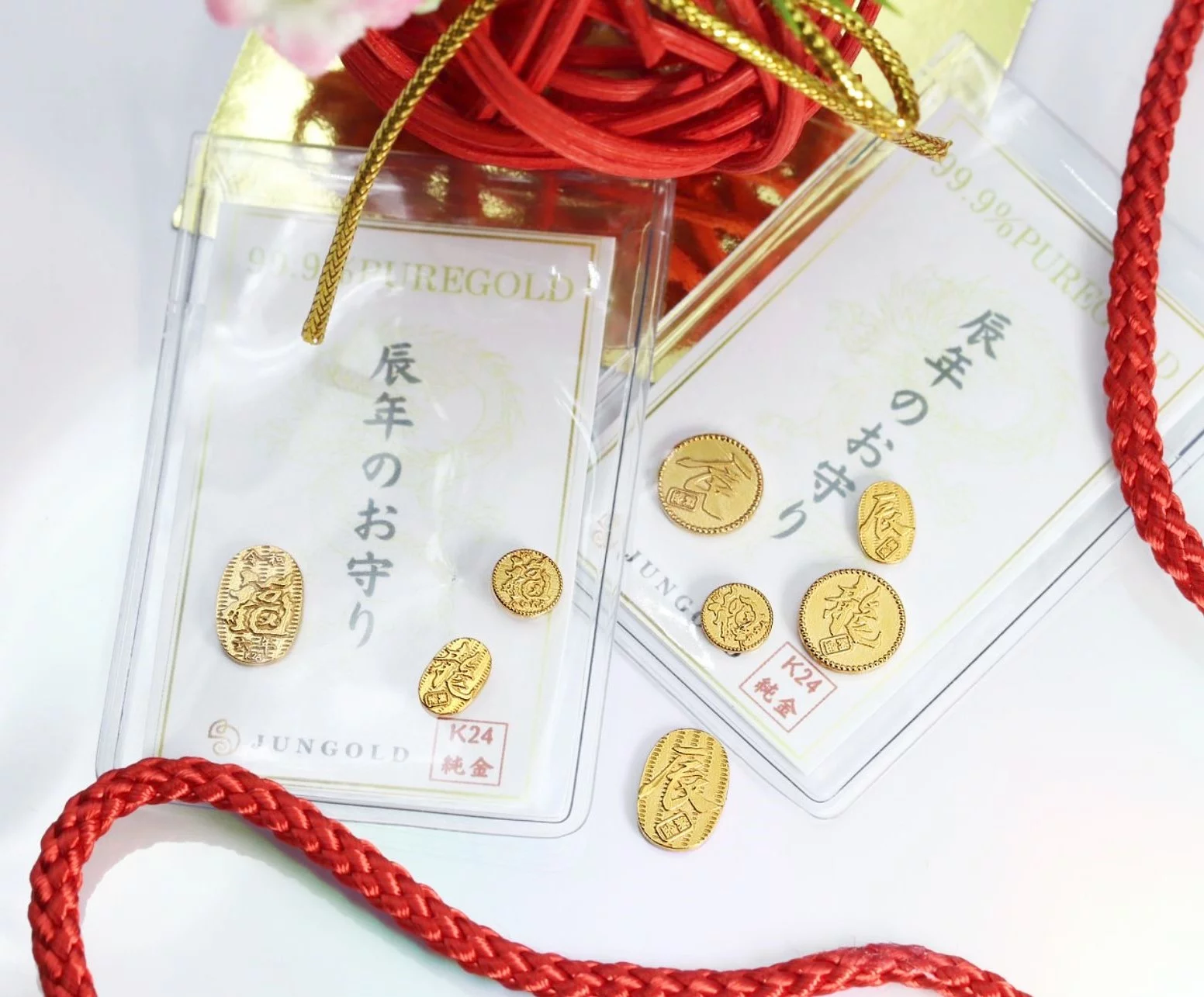 大好評につき、別バージョンも登場！！2024年【純金の辰年のお守り】｜Creema SPRINGS