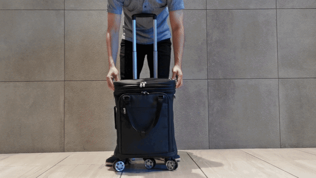 機内持ち込みから5泊まで！1つで6役、変幻自在の多機能スーツケース