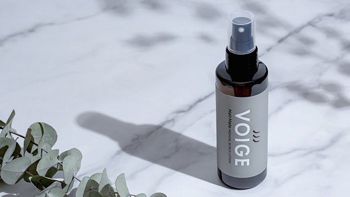 美しい髪は、健やかな頭皮から」薬用スカルプローション「HairHalo」で