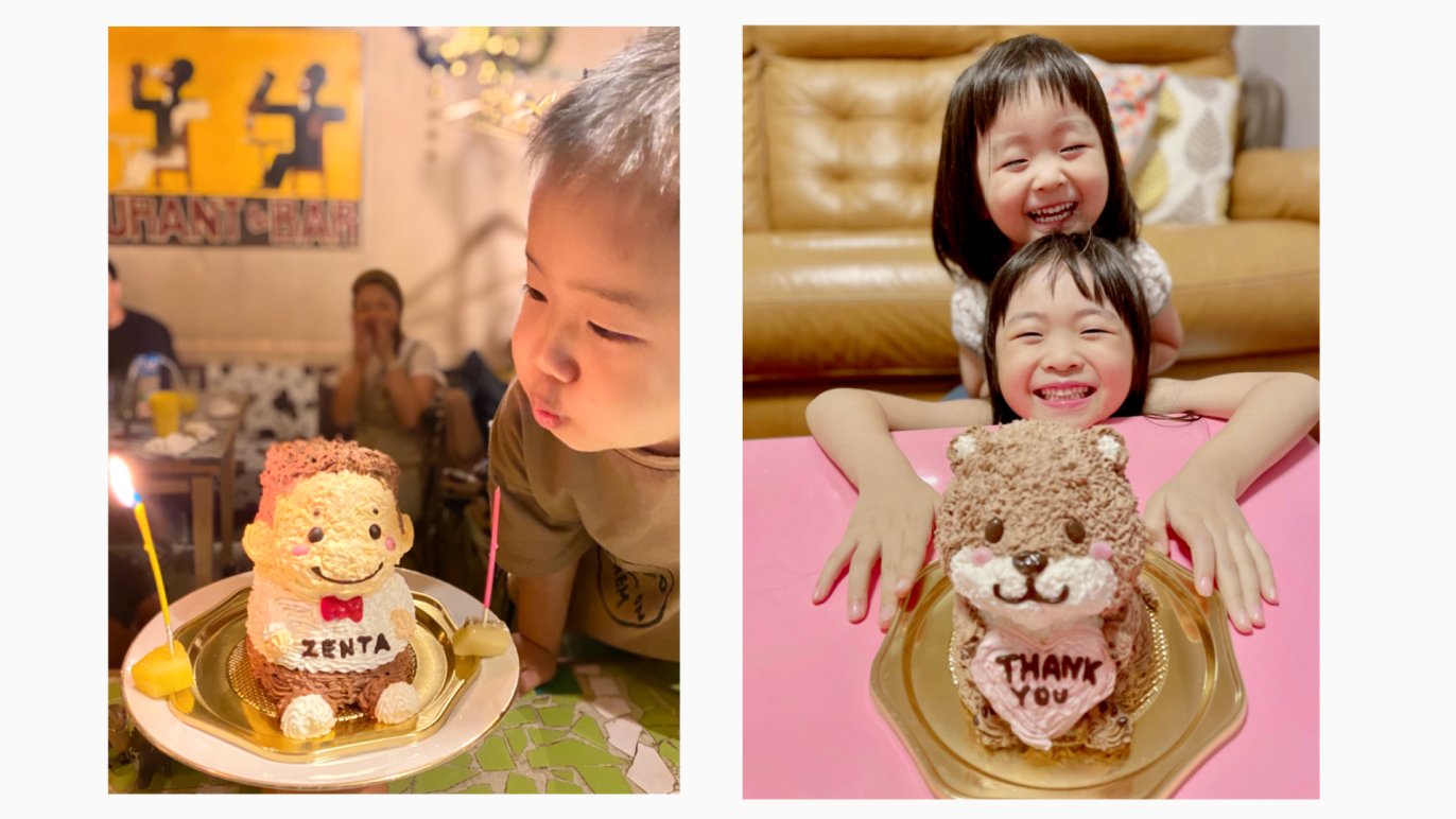 まるでぬいぐるみ！ほっこり可愛い「立体ケーキ」を全国にお届けしたい