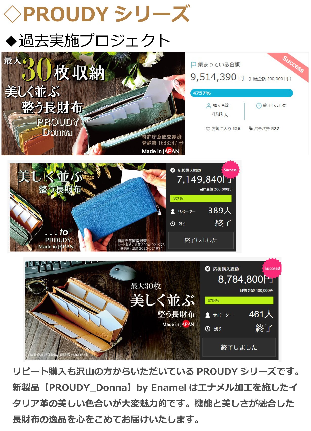 ❤斬也鬼罹さま❤お金収入増加のお財布❤ 極小Lファスナー長財布」紙幣を折らずに50枚収納！日本製長財布