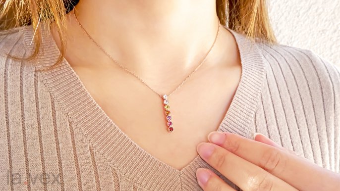 RUROWA amuletteネックレス　お守りの装身具　スワンとパール　根付 Amulet Pouch Necklace / お守り袋ネックレス S ネックレス