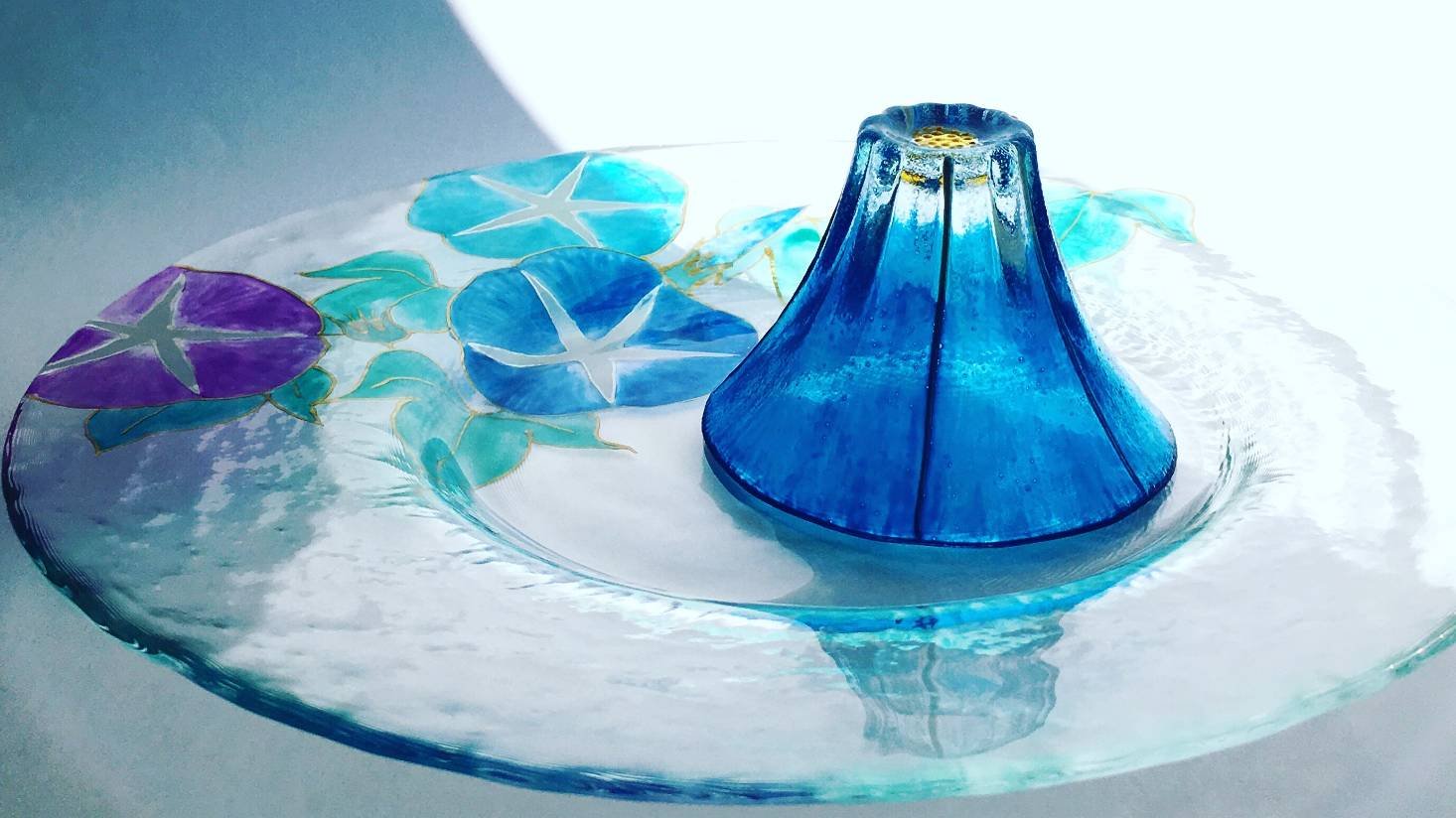 東京 銀座で『花咲く、ガラスの個展』を開催！！母の日ギフトやお家で