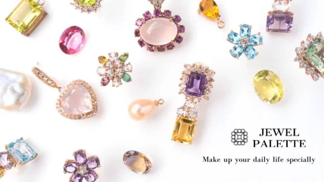 【018】リング 指輪 ハンドメイド ペイント アクセサリー おおぶり 大ぶり 数量限定】キャンディみたいな大ぶり天然石を使った、クラシカルな色石