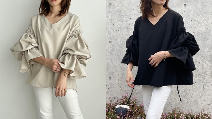 キャンディースリーブが楽ちん可愛い！コーデの主役になる2way