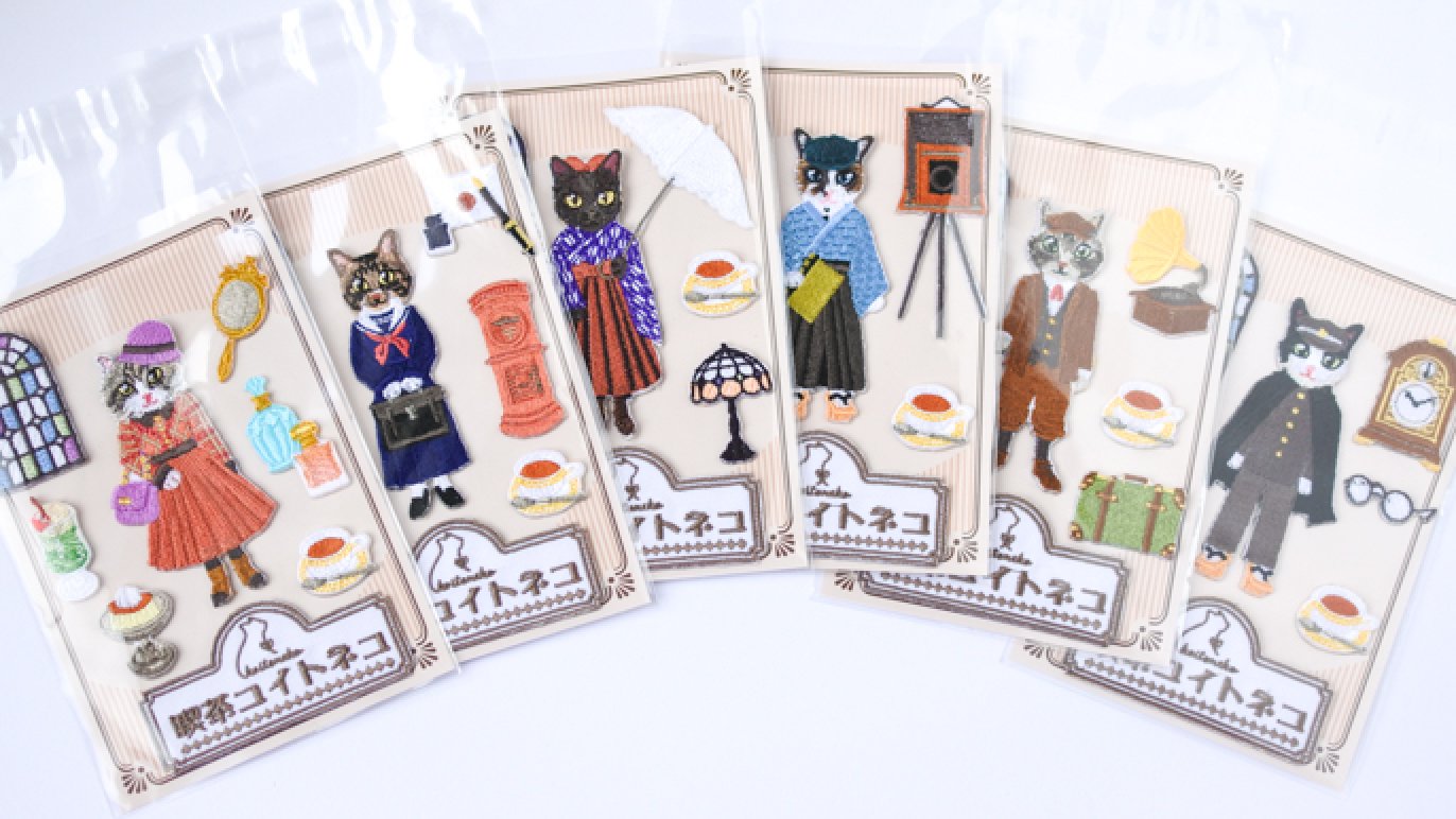 刺繍の猫たちが勢揃いする個展を開きたい♪うちの子オーダーできる刺繍 