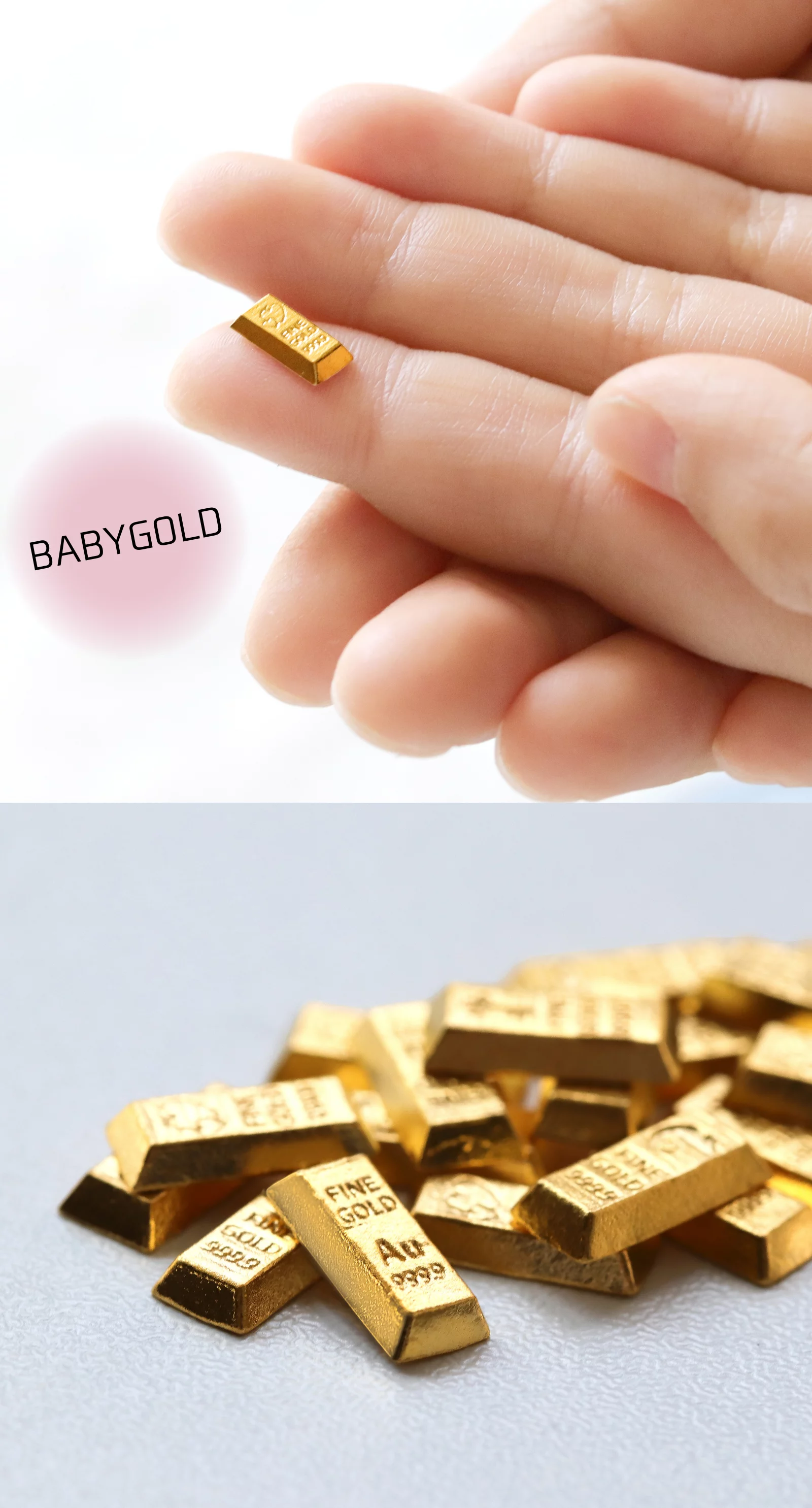 2024年はK24「純金」の年となりました。かわいい資産「BABYGOLD 2024年はK24「純金」の年となりました。かわいい資産「BABYGOLD