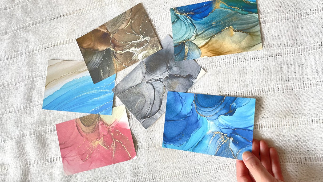 風で描く世界に一つのアート” Alcohol ink art Accessory＆Zakka｜Creema SPRINGS