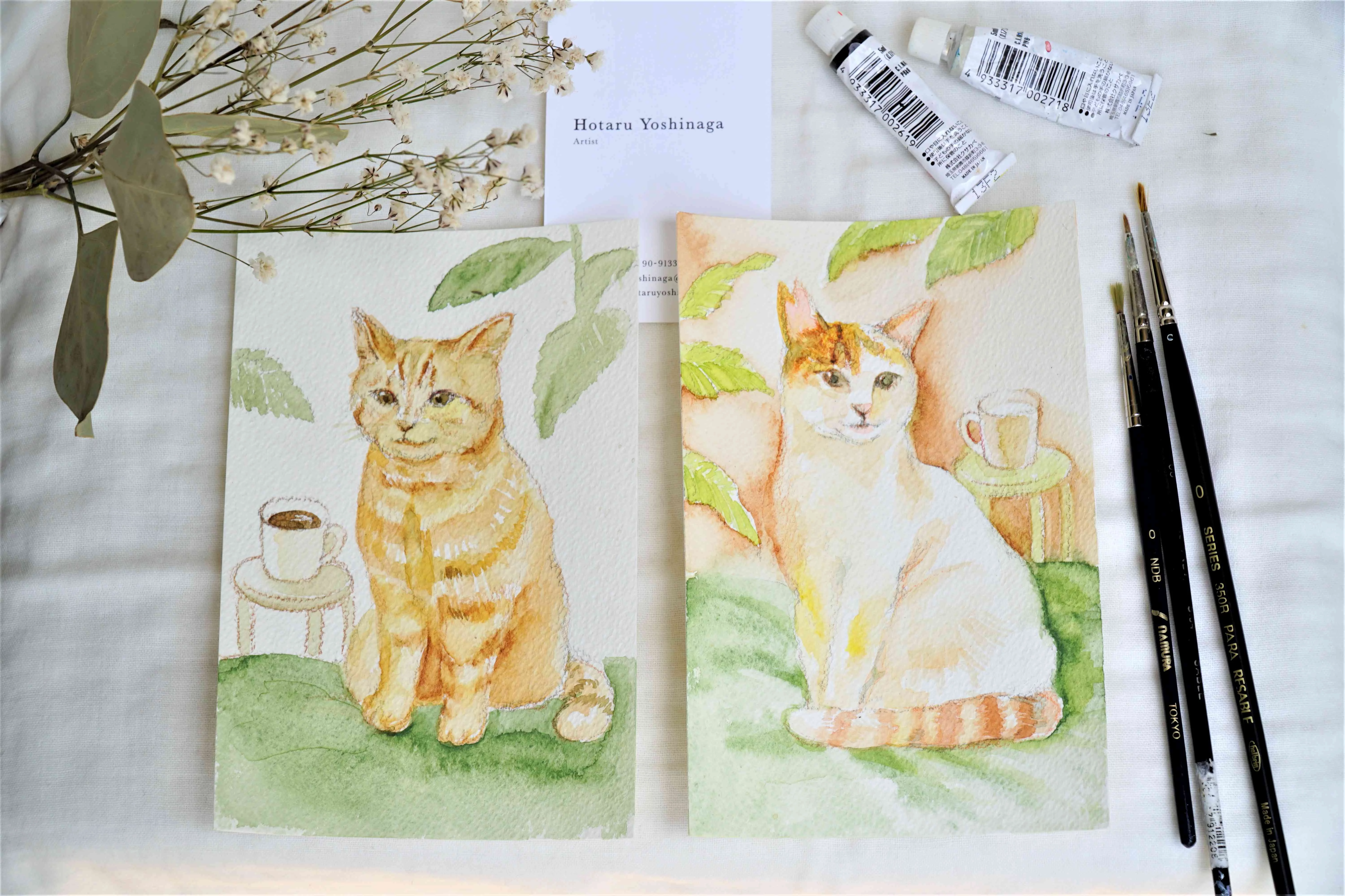 優しいオーダーメイド油彩画＊大切な家族とペットの絵画｜Creema SPRINGS