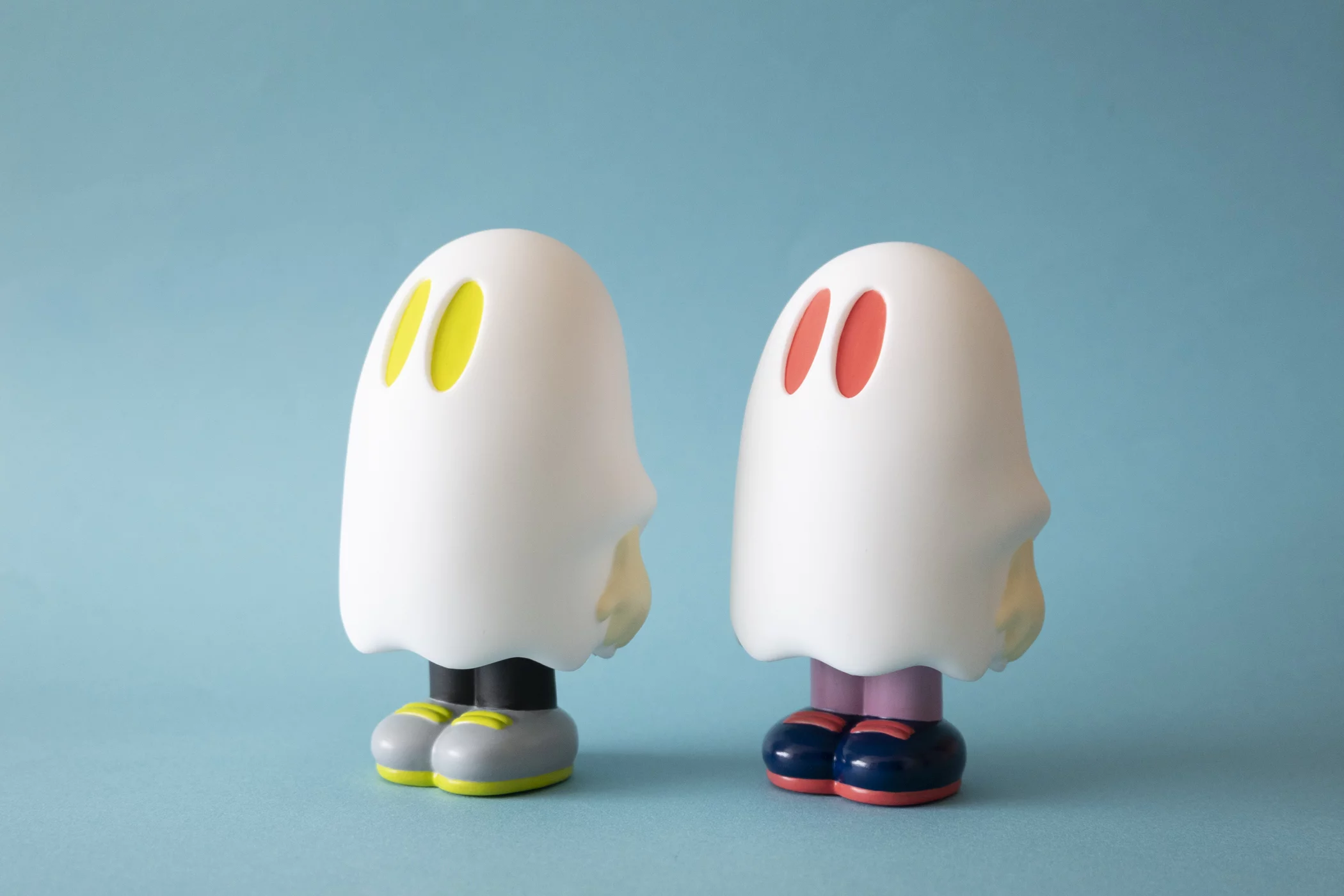 念願だったソフビの制作に初挑戦 集まった資金で「ななしのおばけ 