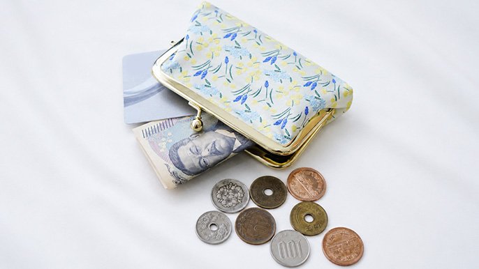 うさ　西陣織金襴がま口ミニポーチ　たからづくし　紺　他全3点 伝統工芸をバッグの中へ。10柄から選べて毎日気分が上がる西陣織がま口