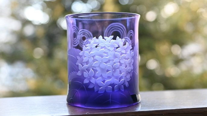 値下げしました　サンドブラスト用花器 値下げしました サンドブラスト用花器