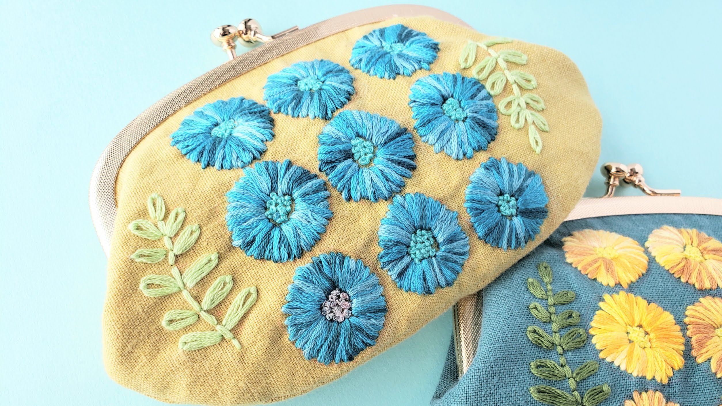 日常を彩る、刺繍のがま口バッグとポーチ｜Creema SPRINGS