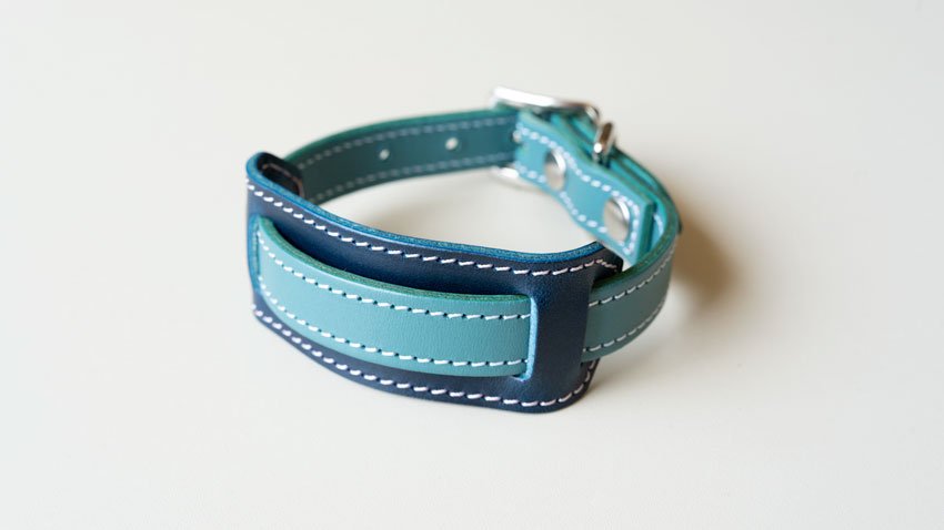 大切なわんちゃんのために】迷子の時に連絡先が分かる カラーオーダー