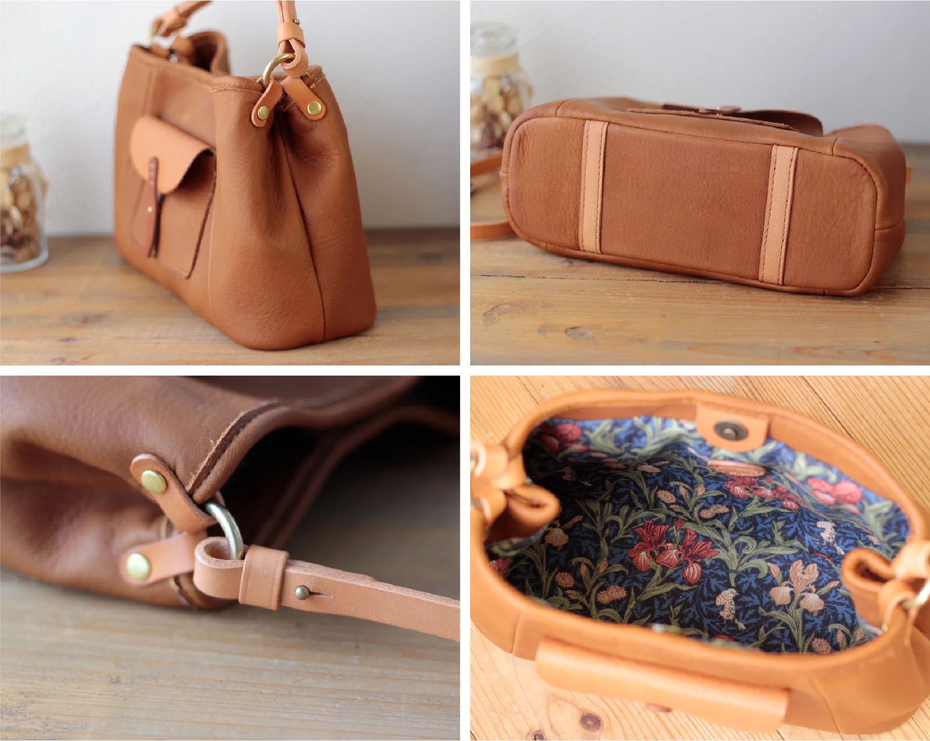 鹿革でつくる手作りに拘ったバッグをお届け ～25年間使用してきた質の  