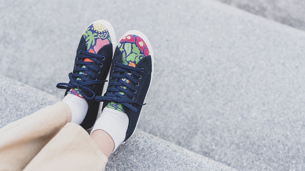 沖縄に行きたくなるシューズ ～台湾と日本の良いものを双方のたくさん