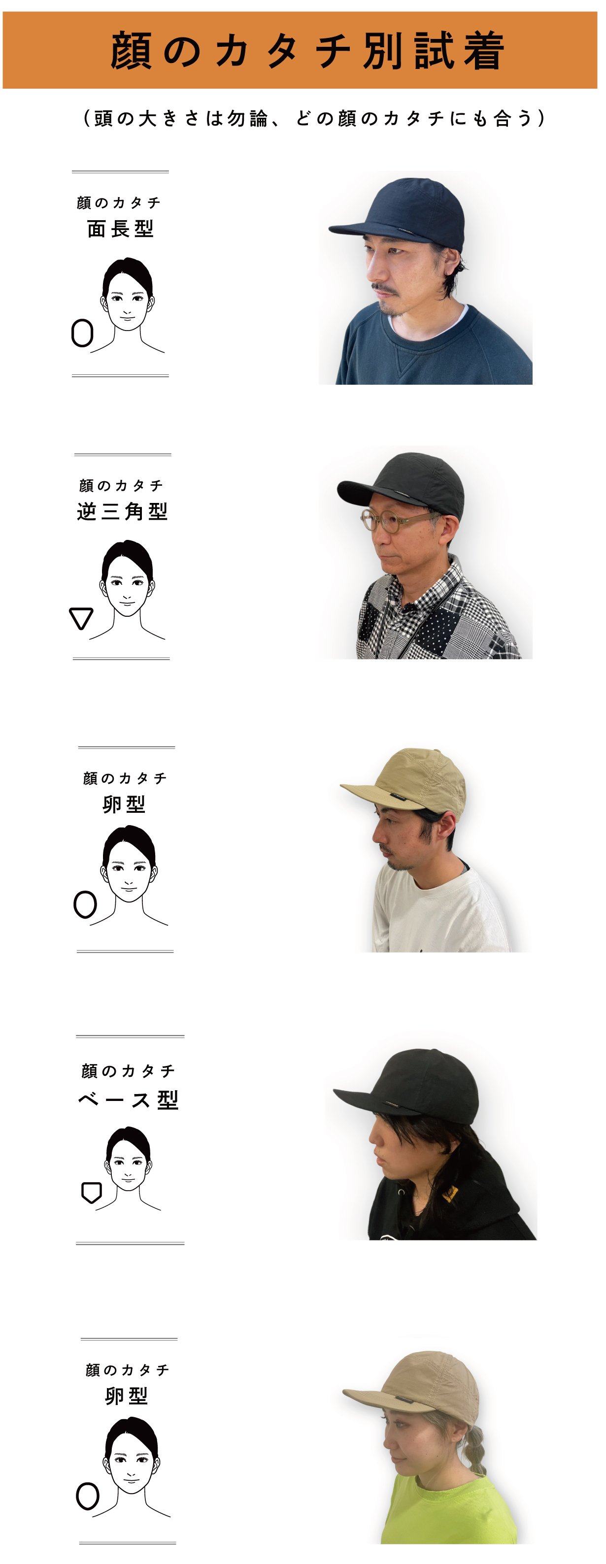 帽子は形が命】匠の11枚剥ぎ構造で、サヨナラ似合わない自分