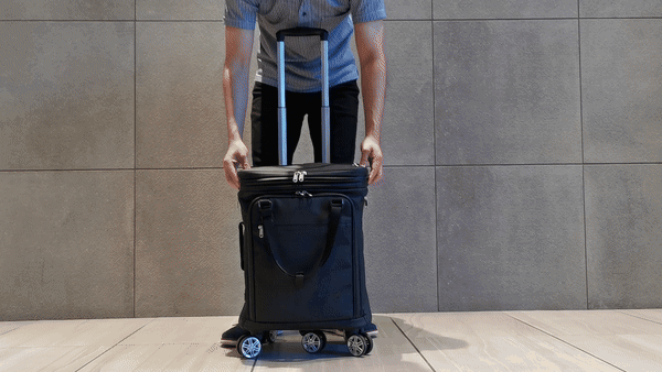 機内持ち込みから5泊まで！1つで6役、変幻自在の多機能スーツケース