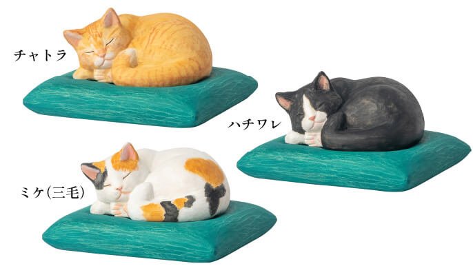 妙法寺開眼】幸せへの祈りを宿す『木彫りの眠り猫』をあなたへ｜Creema