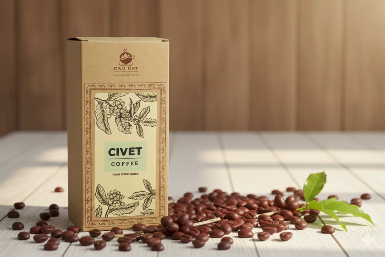 幻の「コピ・ルアク」ジャコウネココーヒー第2弾！ベトナム直接買付け