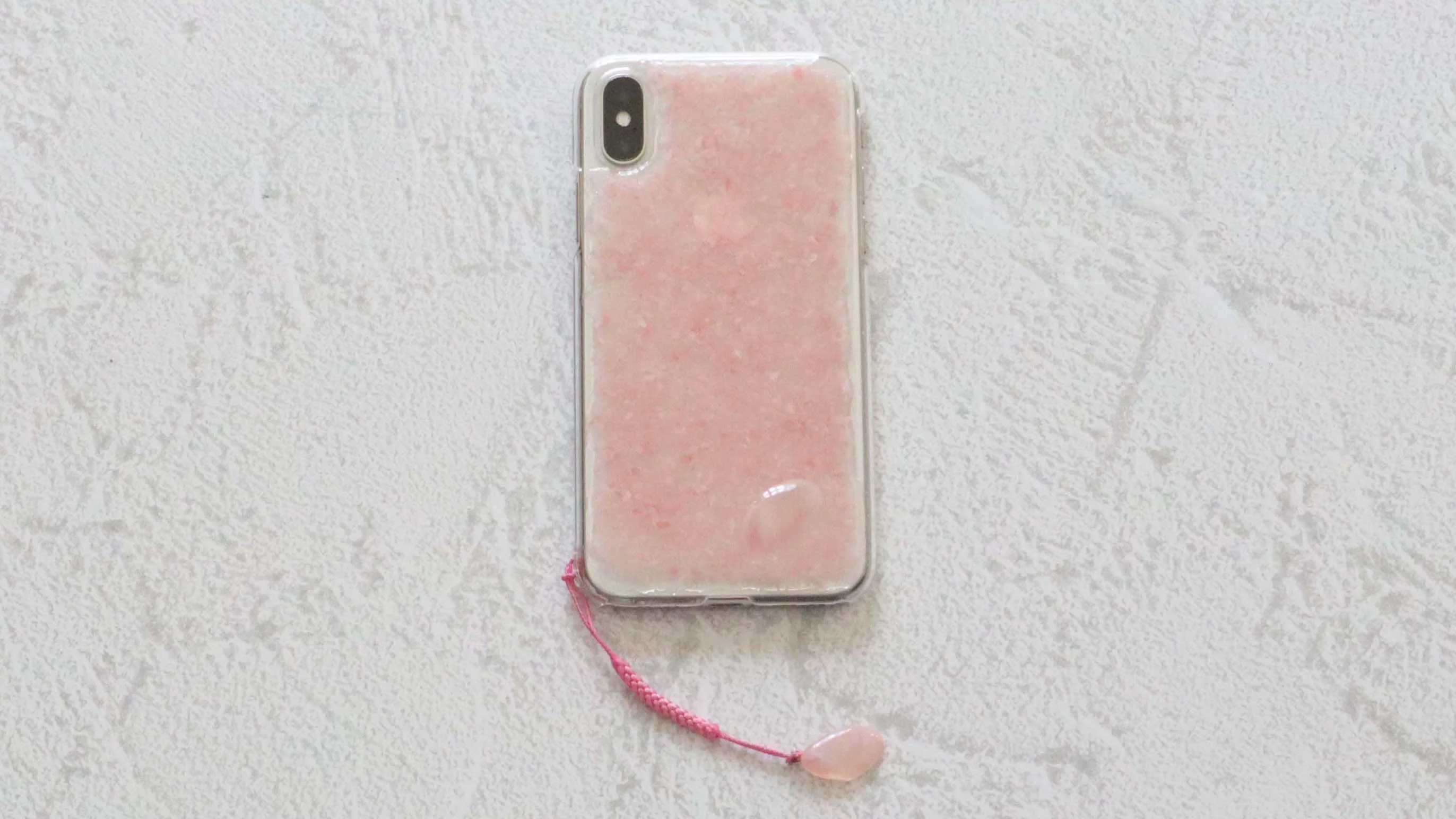 Kuling Sakura Shell 鎌倉のさくら貝を集めて作った大人かわいい 「Crushed Sakura Shell」スマホケース|Creema SPRINGS