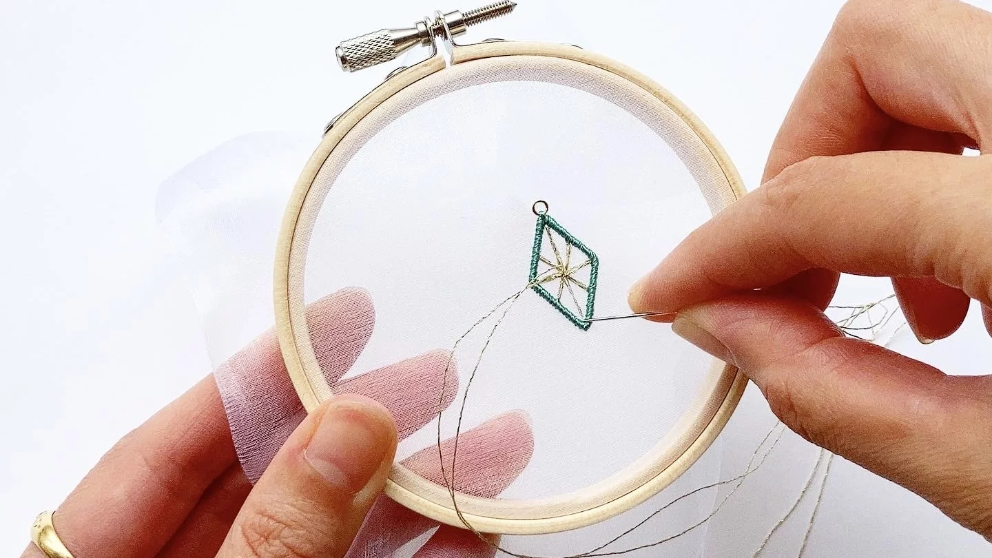 欲しいものは自分で作る おうち時間をゆっくり楽しむ はじめてのオーガンジー刺繍 Creema Springs