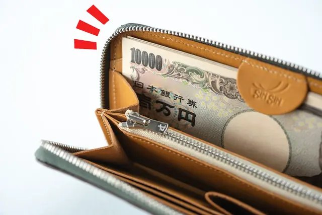 新進工房】艶のある美しい皮革！ラウンドファスナータイプの高