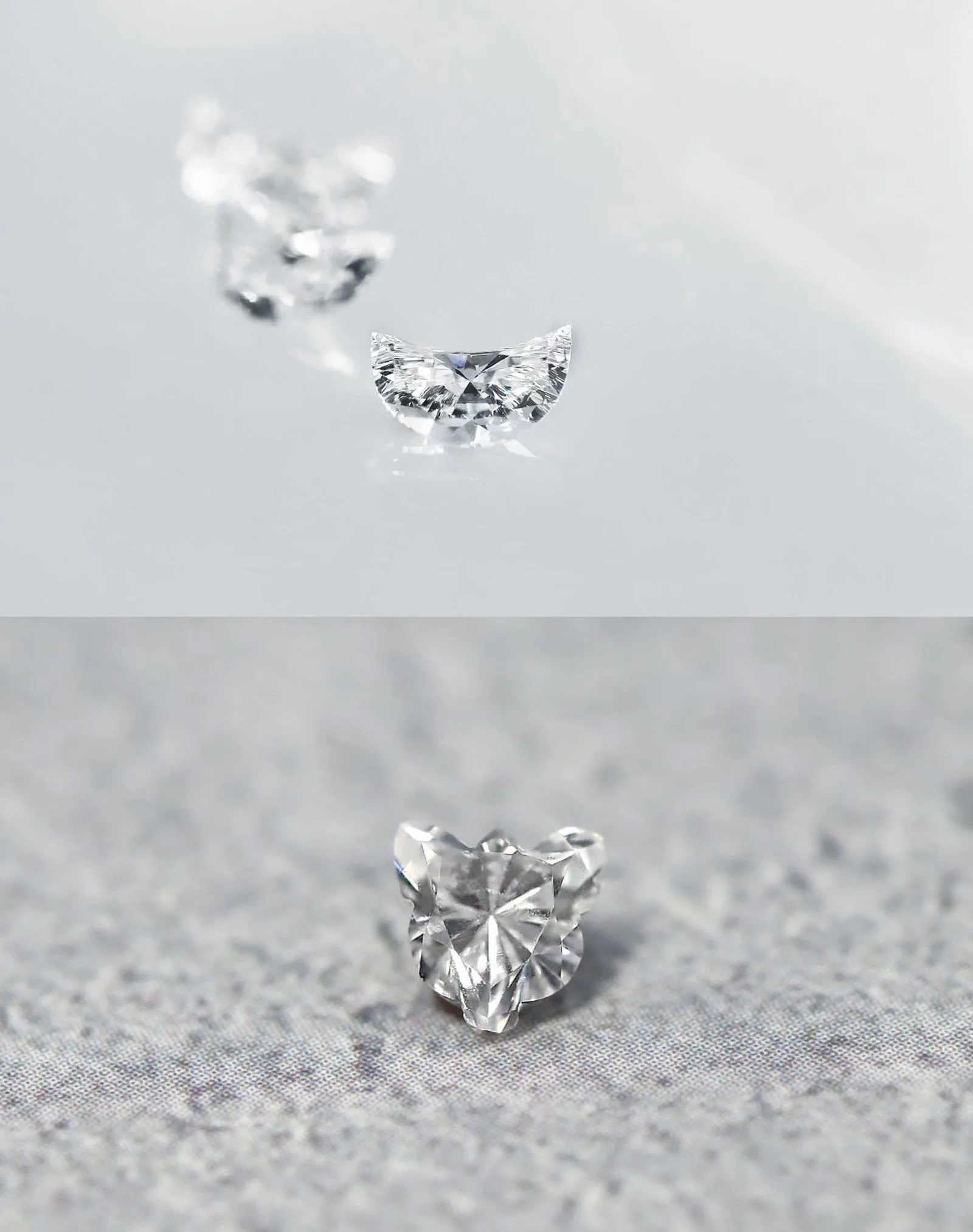 ラボグロウンダイヤモンド ペア0.81ct ピアス制作可能 アクセサリー 