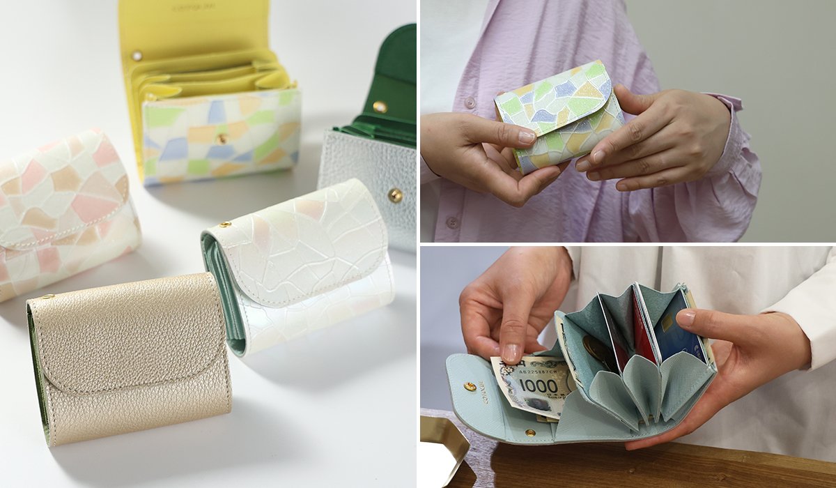 シオン　長財布　やりくり財布　ハンドメイド　ミニ財布 6d9fce57c835dc65a0e7f7bce1b497