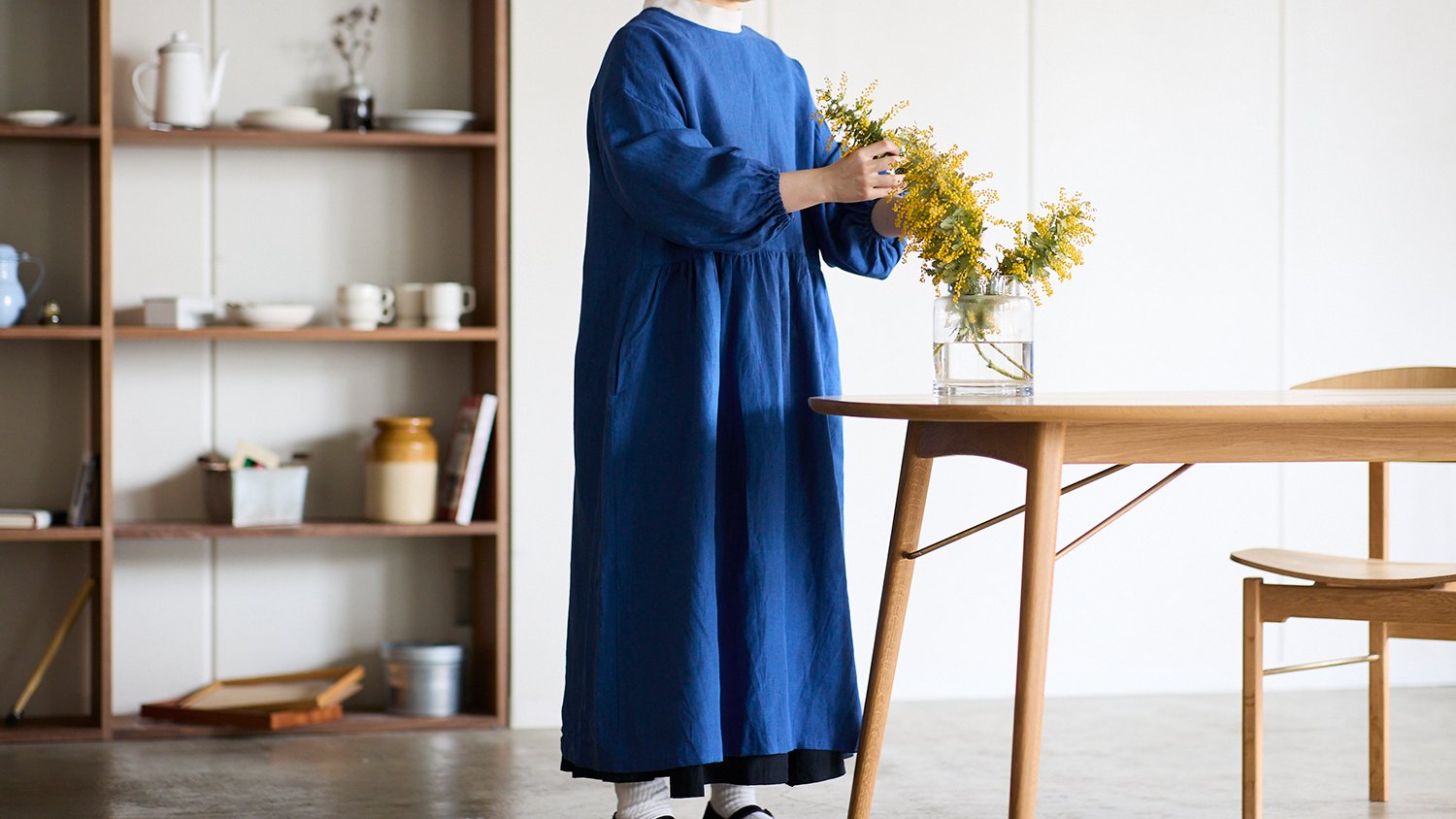 毎日着たい大人のスモック 