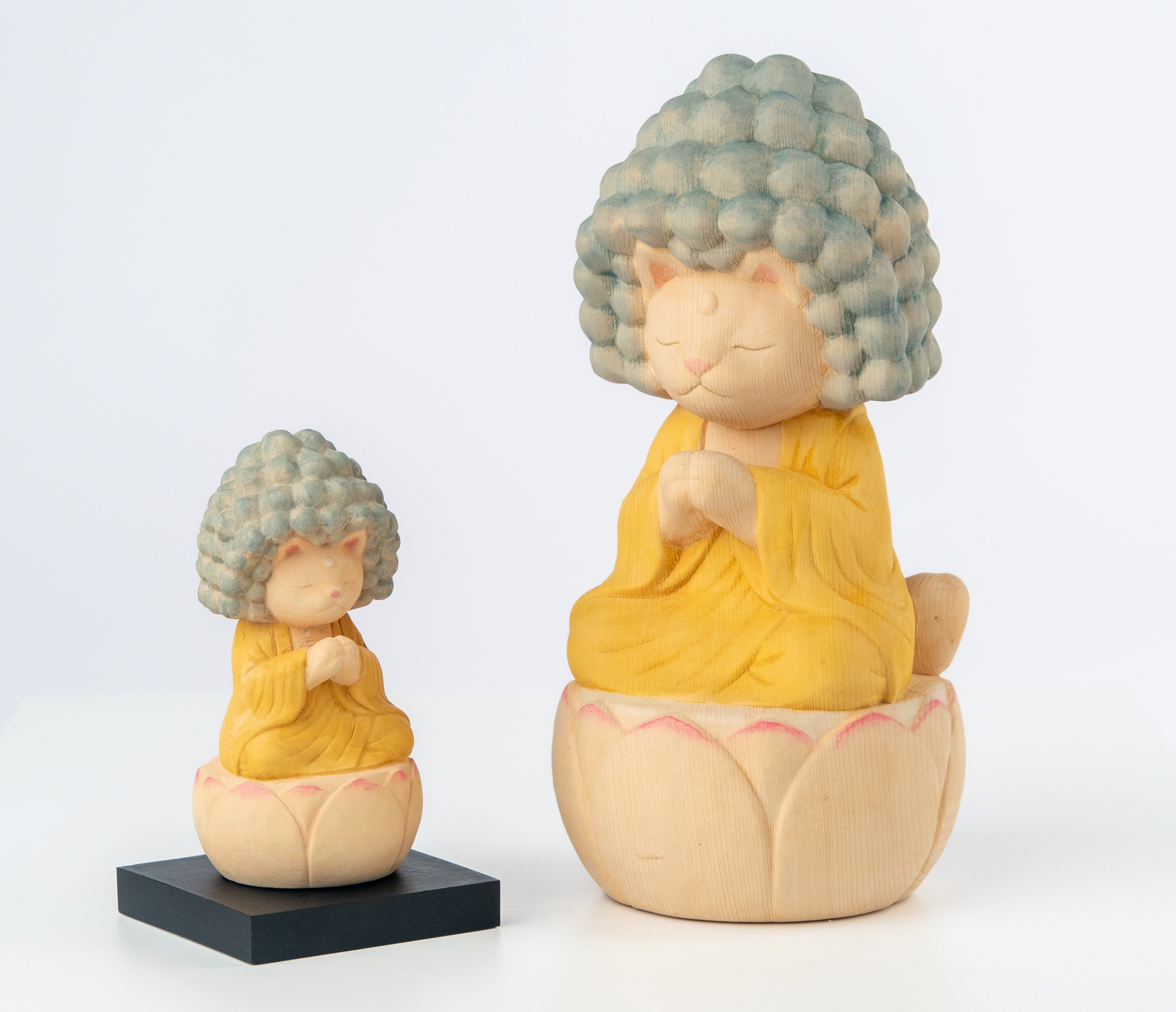 Creemaで人気の酒井豪仏師原型！猫buddhaシリーズのビッグな新作が初