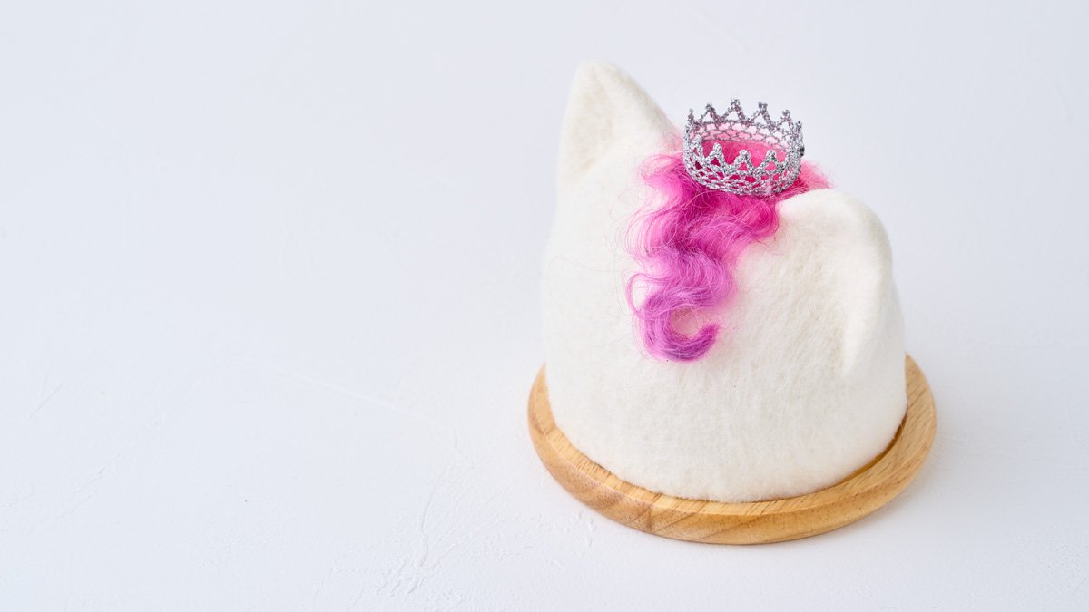 癒やしの灯り 羊毛のこねこランタン・しろねこランプ｜Creema SPRINGS