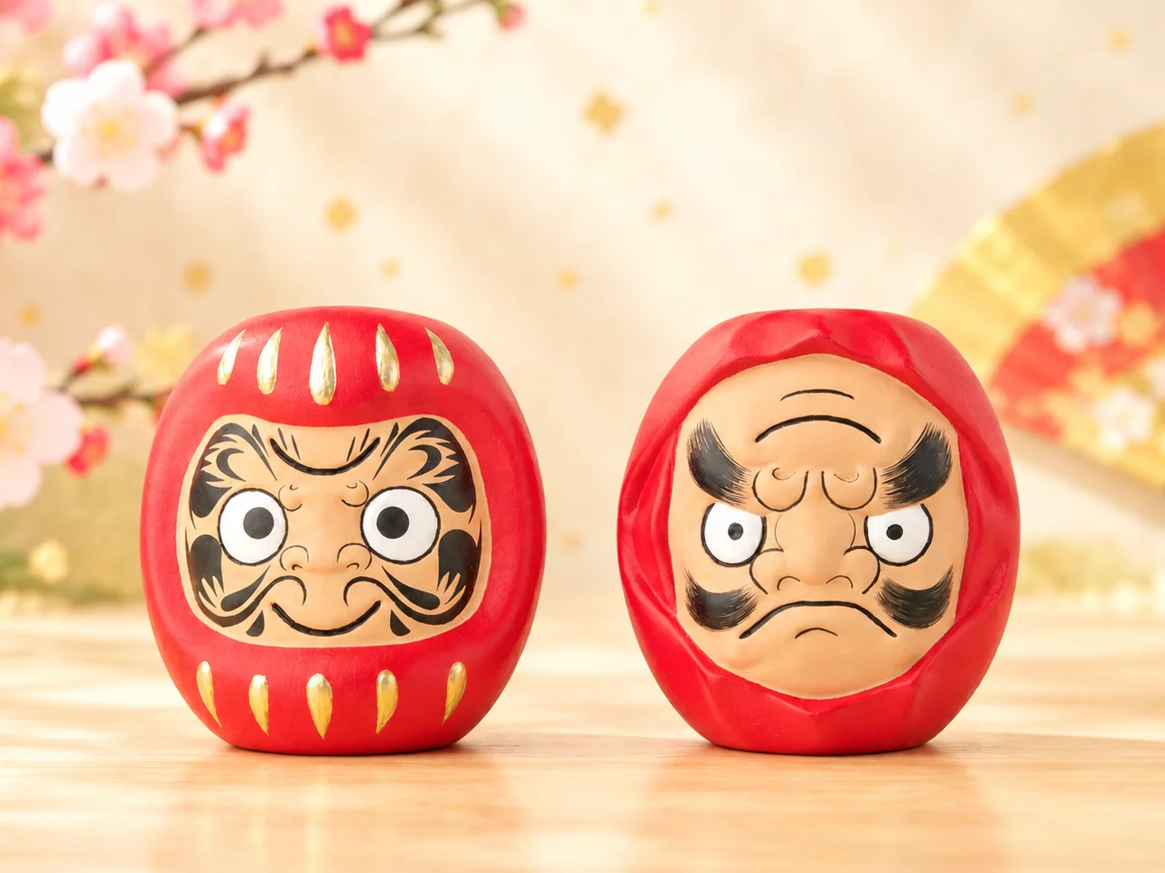 上下逆さまにすると表情が変わる！伝統工芸士・西山陽一の名作『だるま