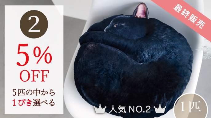 受注会】次猫リクエストNO.1に輝いた“黒猫”誕生！ねこのまんまる
