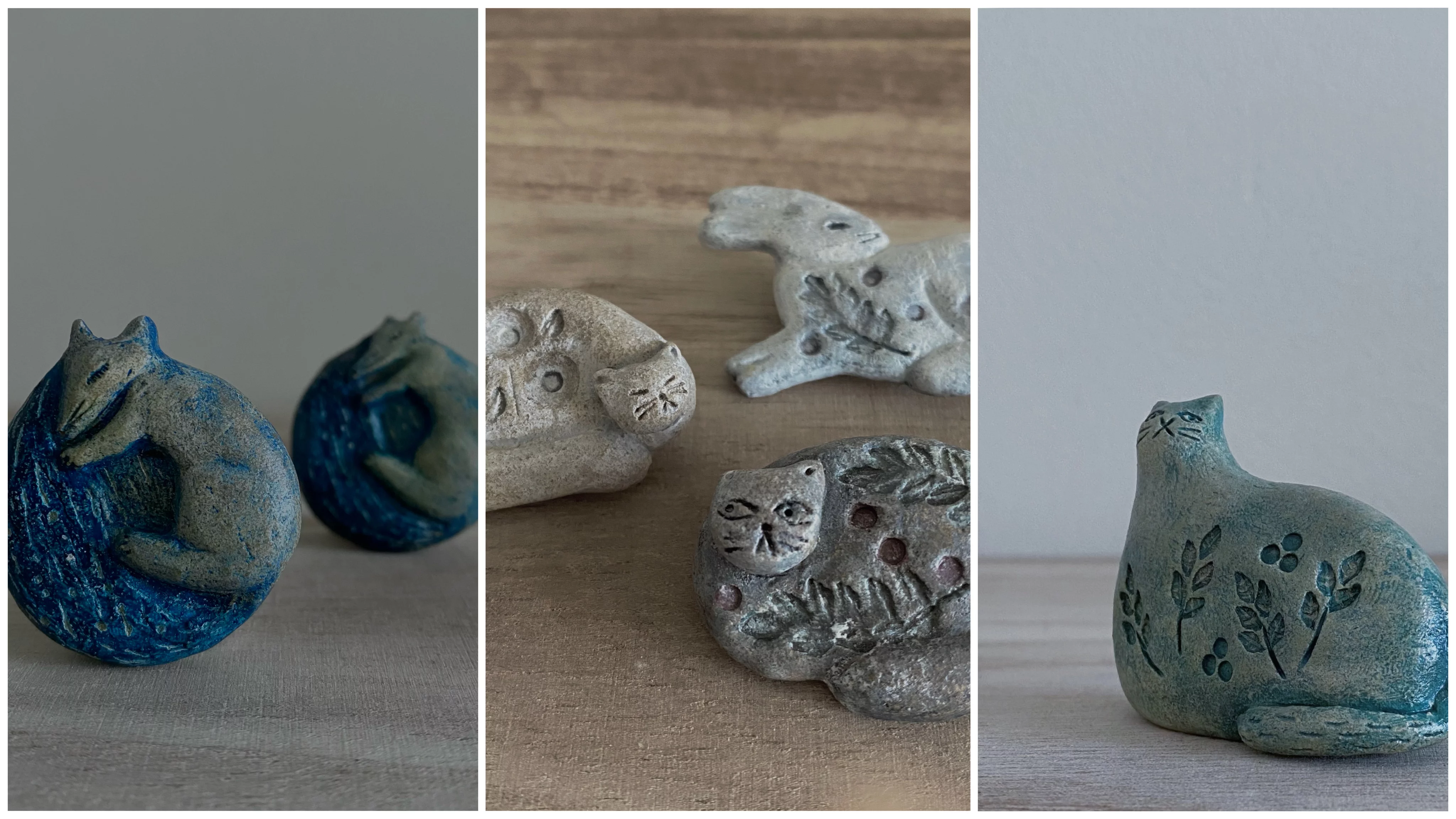 Ame to Mori さん　猫　陶人形 辛い時、きちんと涙を流せますように】Ame to Mori インタビュー