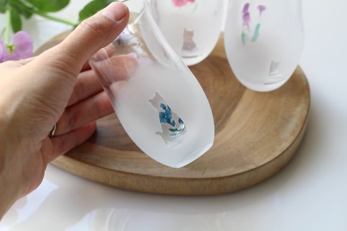 猫の花ごころ～花とねこをテーマにした美しいガラス作品～｜Creema SPRINGS
