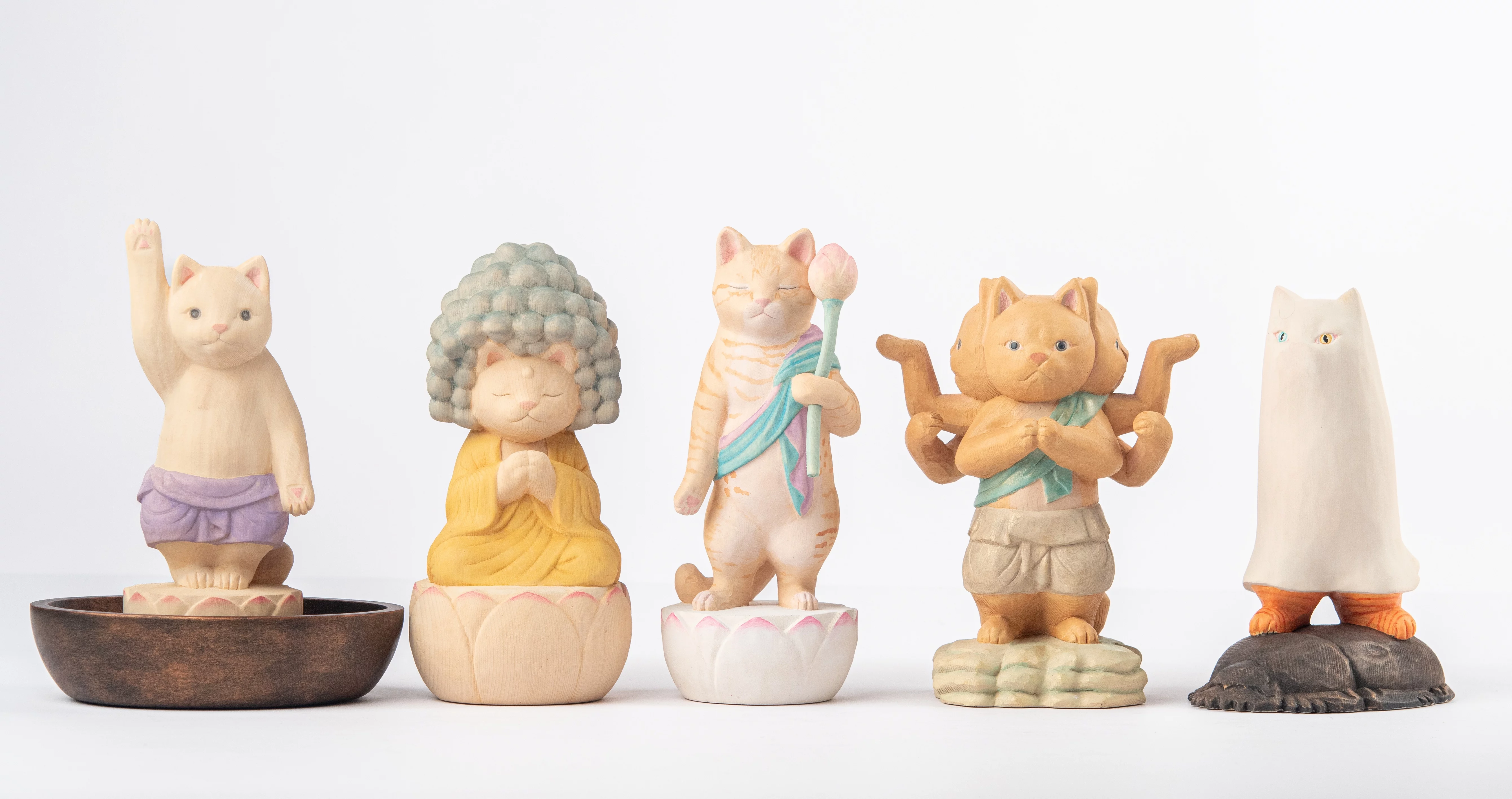 Creemaで人気の酒井豪仏師原型！猫buddhaシリーズのビッグな新作が初 