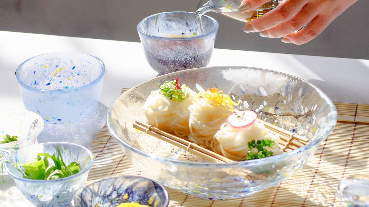 新品☆サブロウ☆サブロウガラス 角深鉢 Vカット 切子 新品☆サブロウ