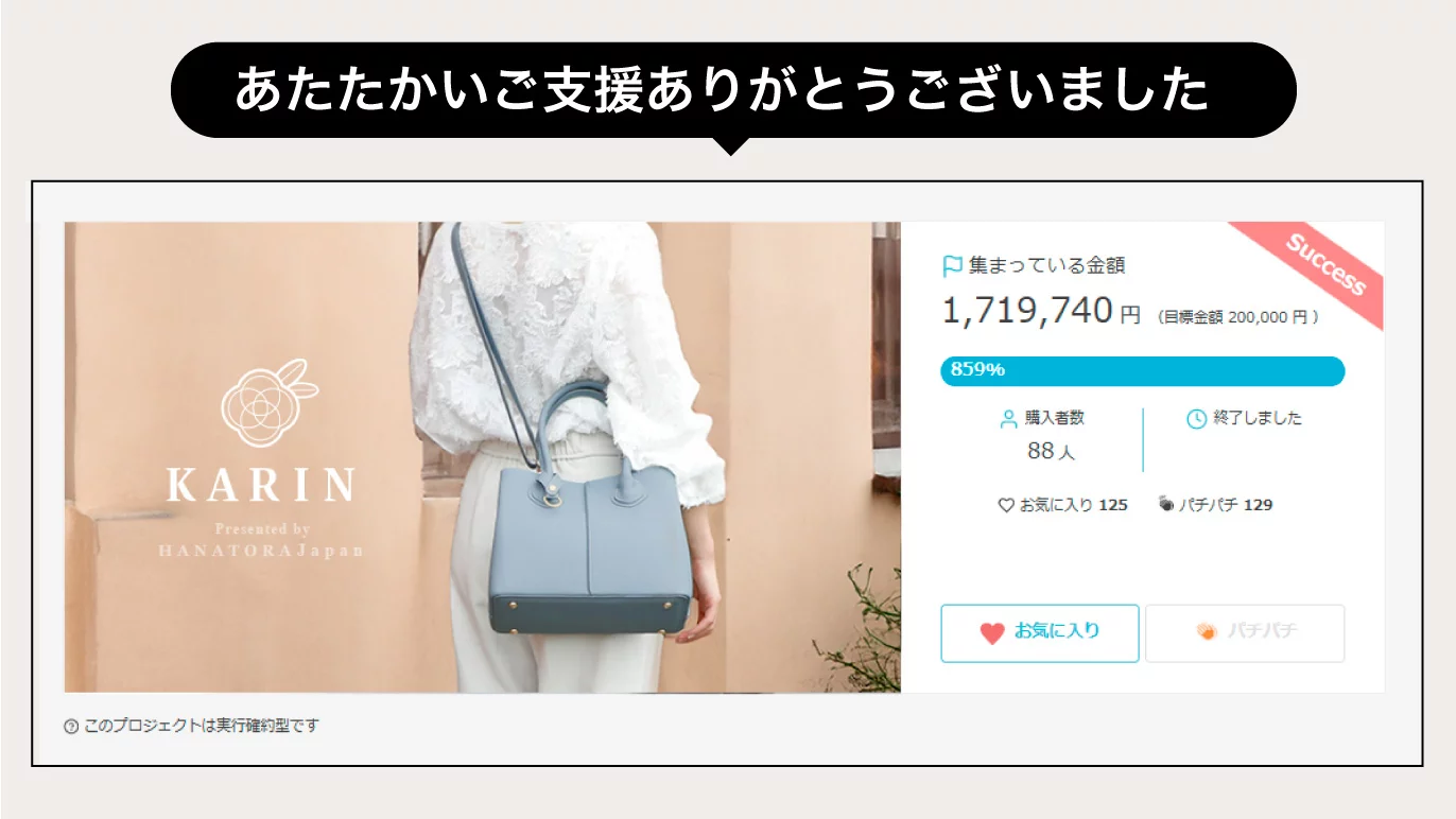 珠玉の本革 ミニトート 2wayふんわりデザインバッグ『KARIN mini 