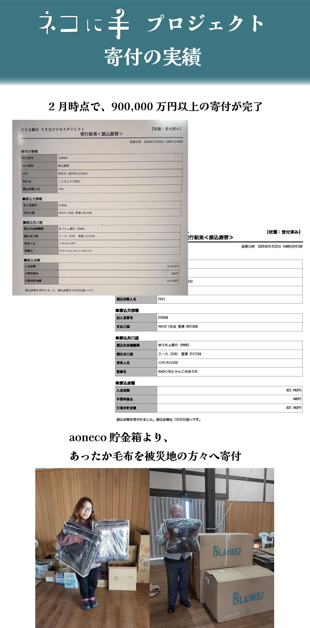 🐈‍⬛能登半島のネコたちに安らぎを。 お品代の12%を届けるネコに手