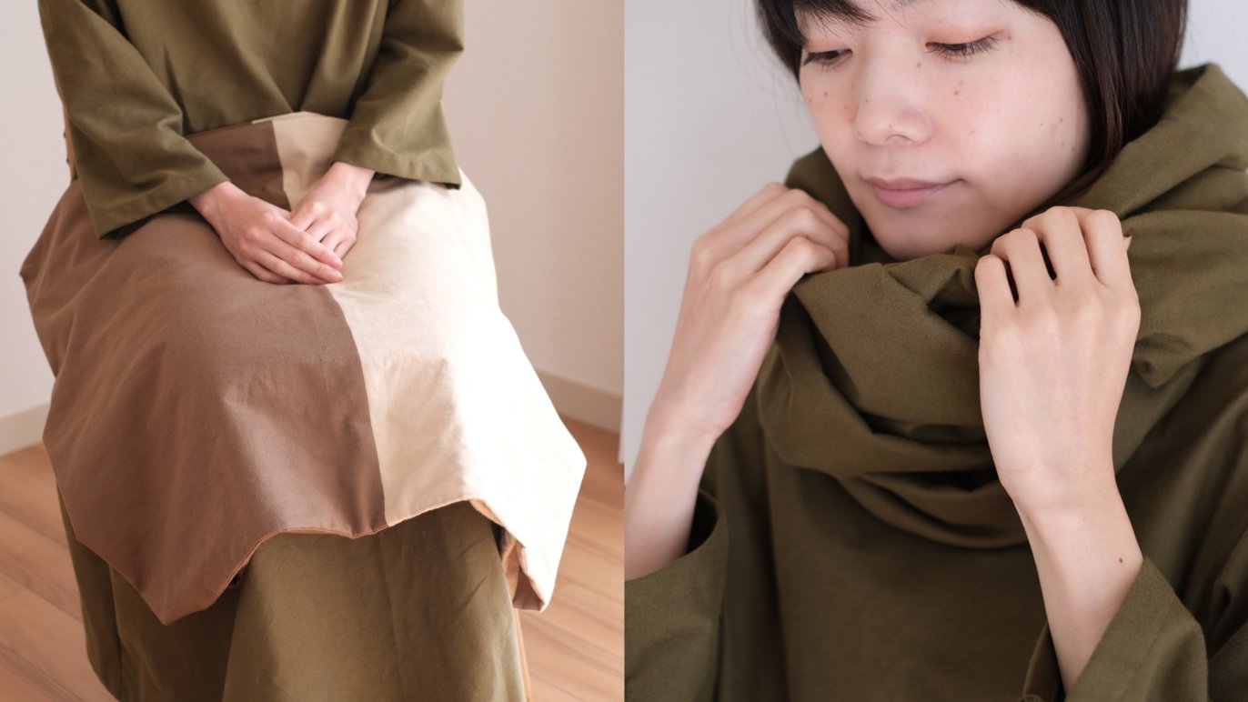 この冬をぬくぬく過ごそう スヌードがブランケットにもなる！？ 肌が